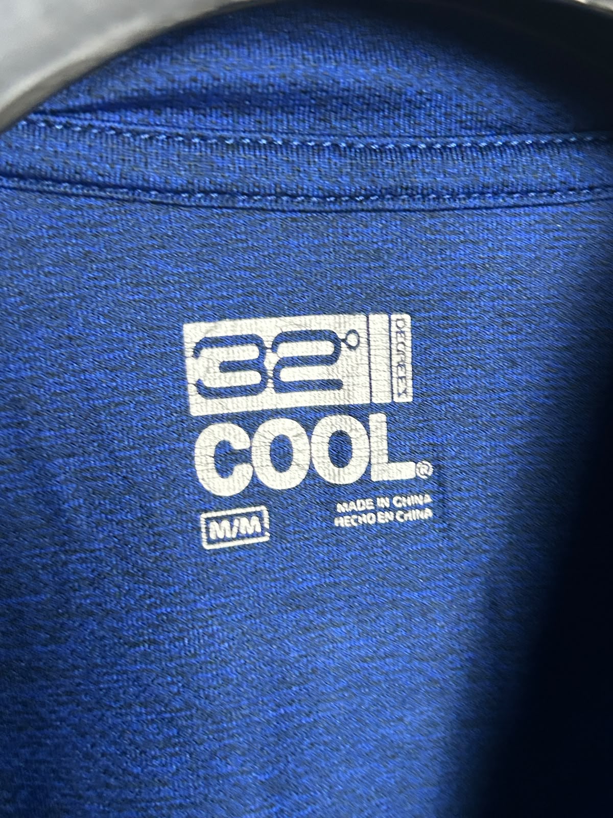 32 Degree Cool Blue Polo - Medium