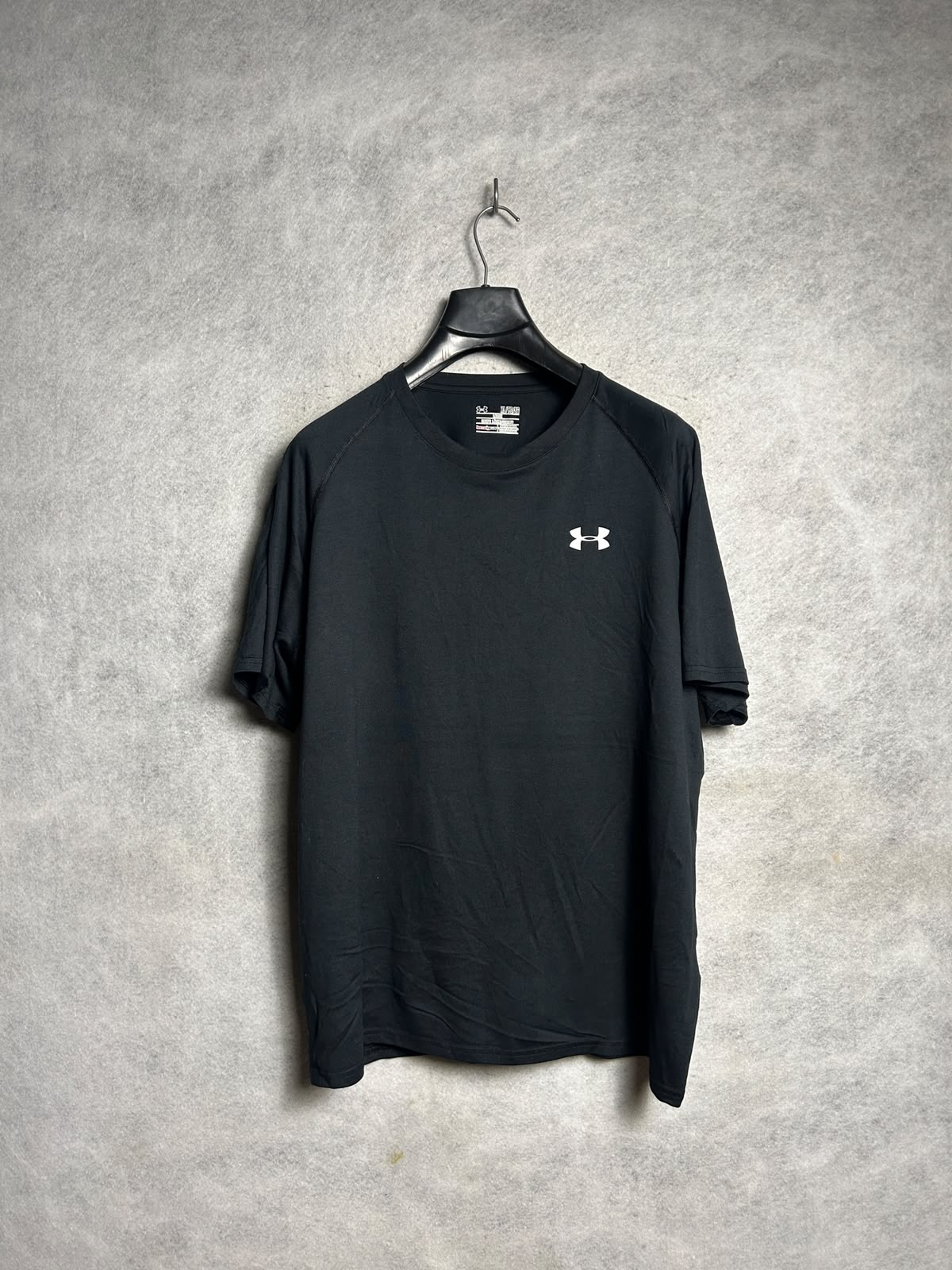 Under Armour Heat Gear Black Round Neck - XL