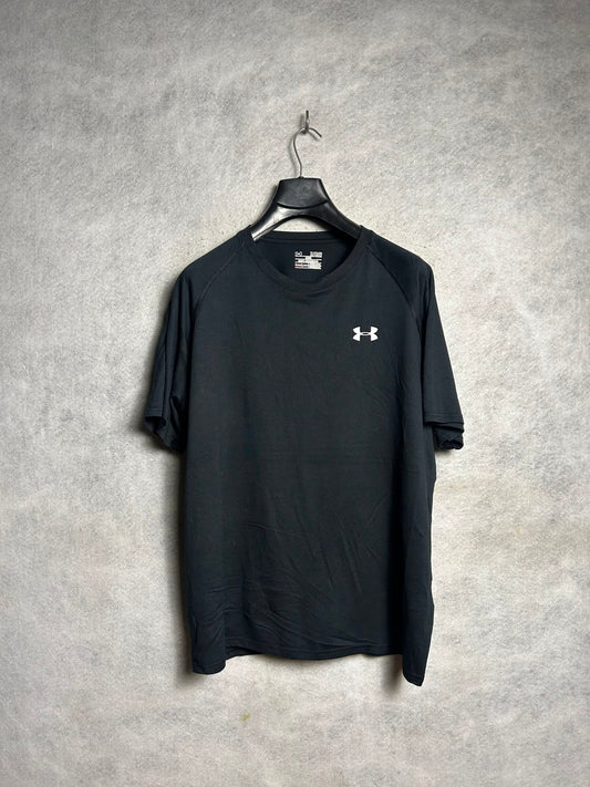 Under Armour Heat Gear Black Round Neck - XL