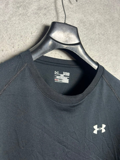 Under Armour Heat Gear Black Round Neck - XL