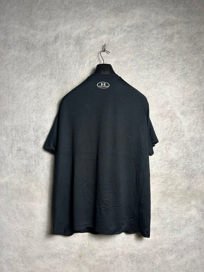 Under Armour Heat Gear Black Round Neck - XL