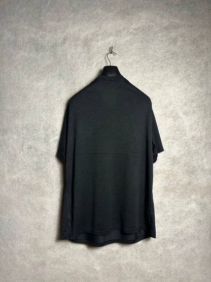 Nike Dri Fit Big Logo Black Round Neck - XL