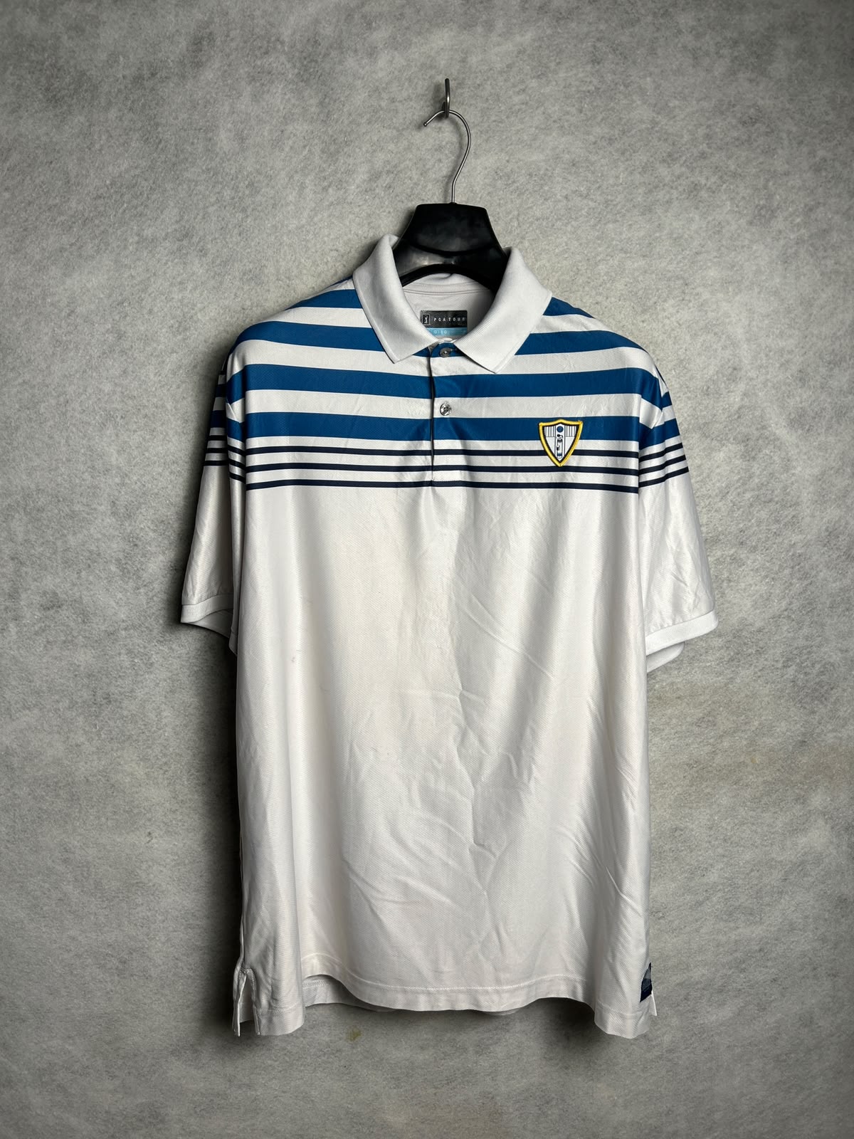 Pgatour White Polo - Large