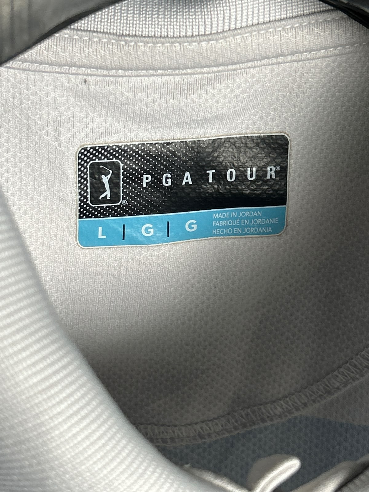 Pgatour White Polo - Large