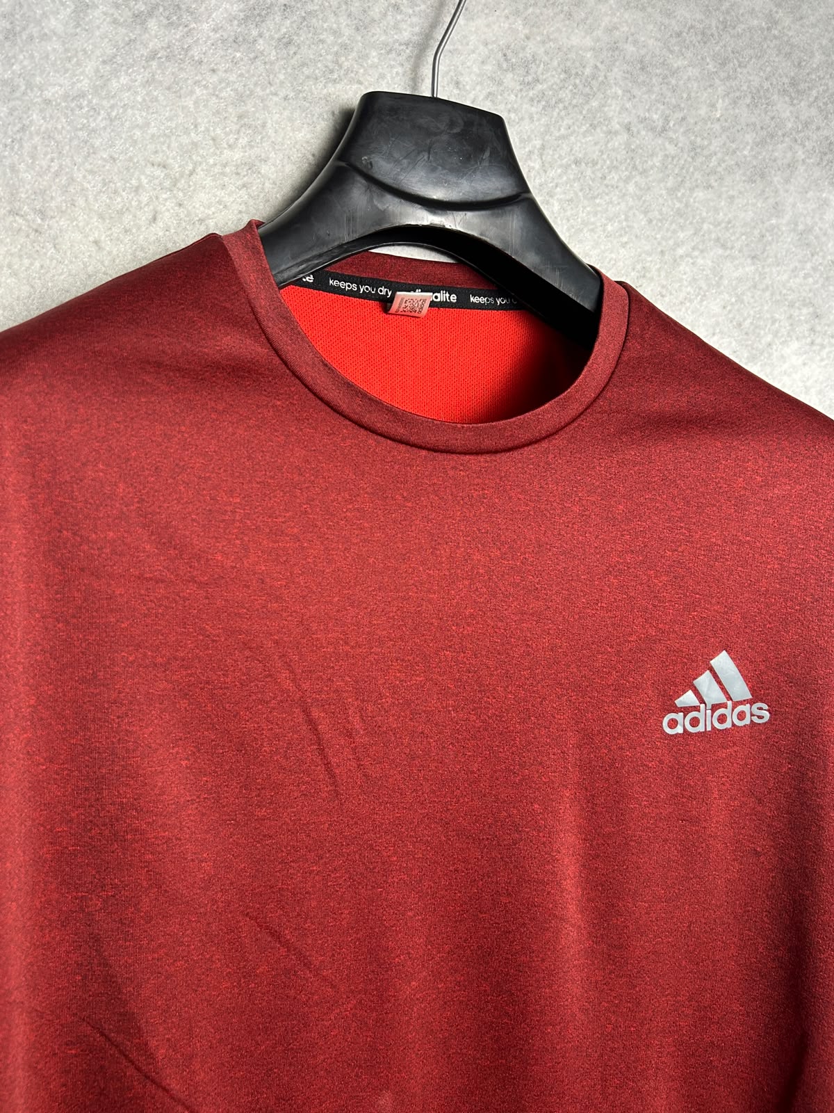 Adidas Red Round Neck - Medium