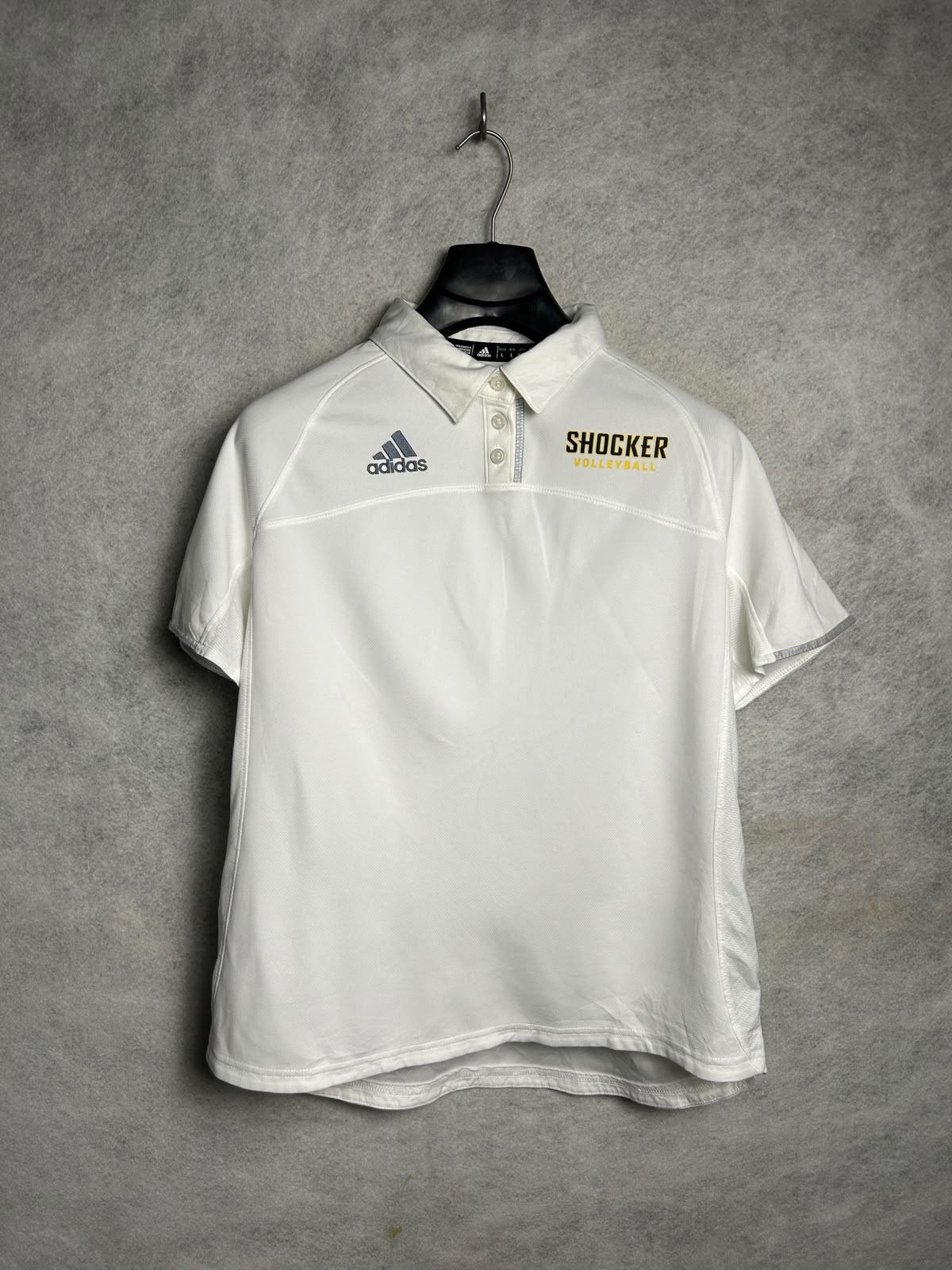 Adidas White Polo - Large