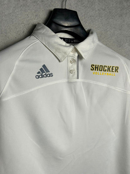 Adidas White Polo - Large