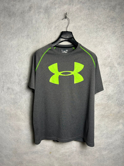 Under Armour Heat Gear Big Logo Round Neck - Large
