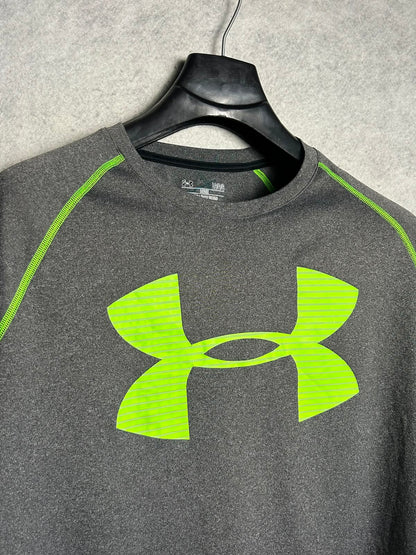 Under Armour Heat Gear Big Logo Round Neck - Large