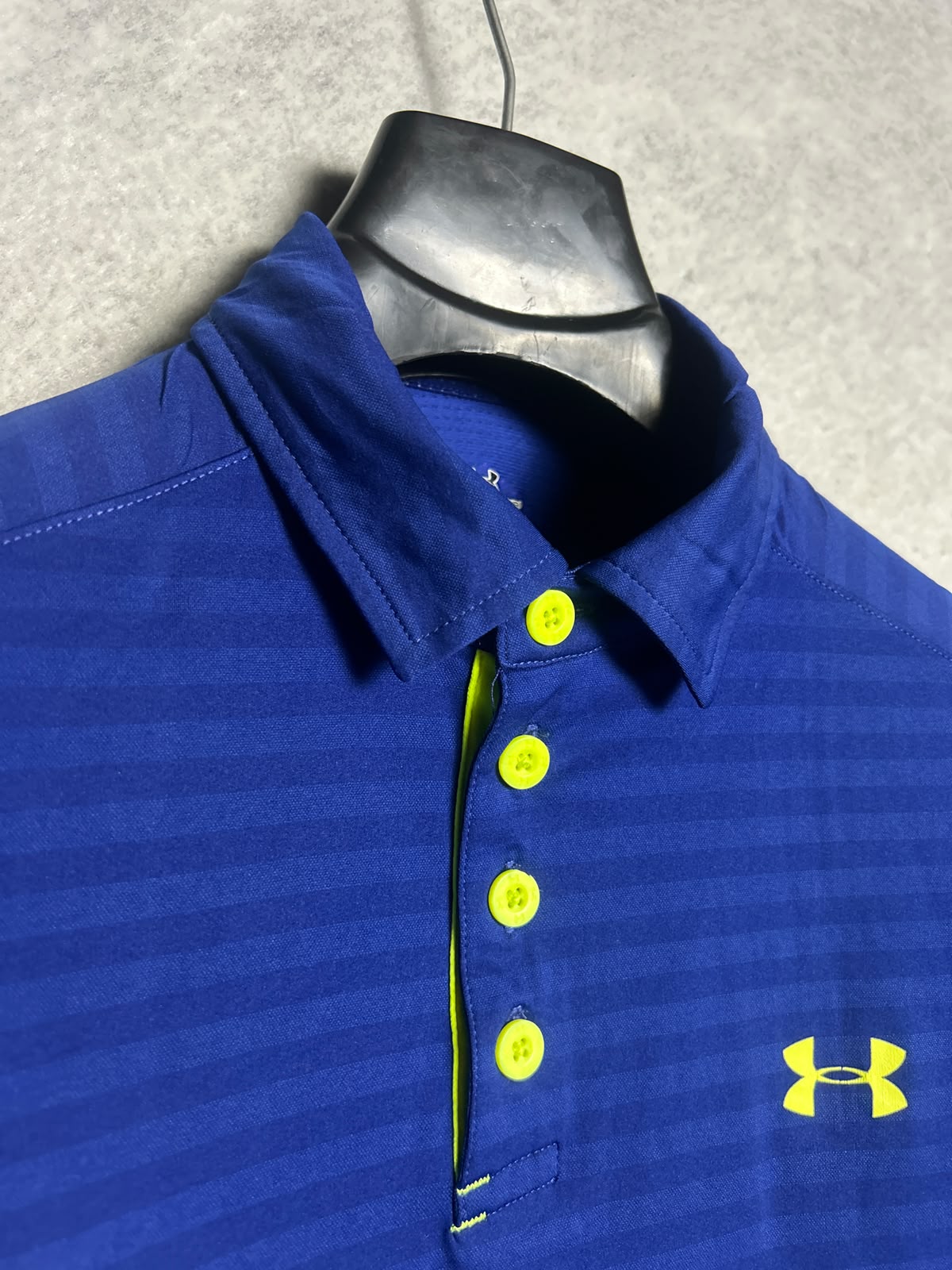 Under Armour Blue Polo - Medium