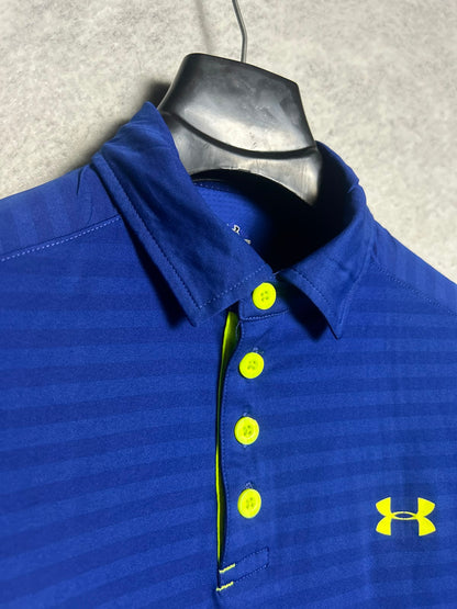 Under Armour Blue Polo - Medium