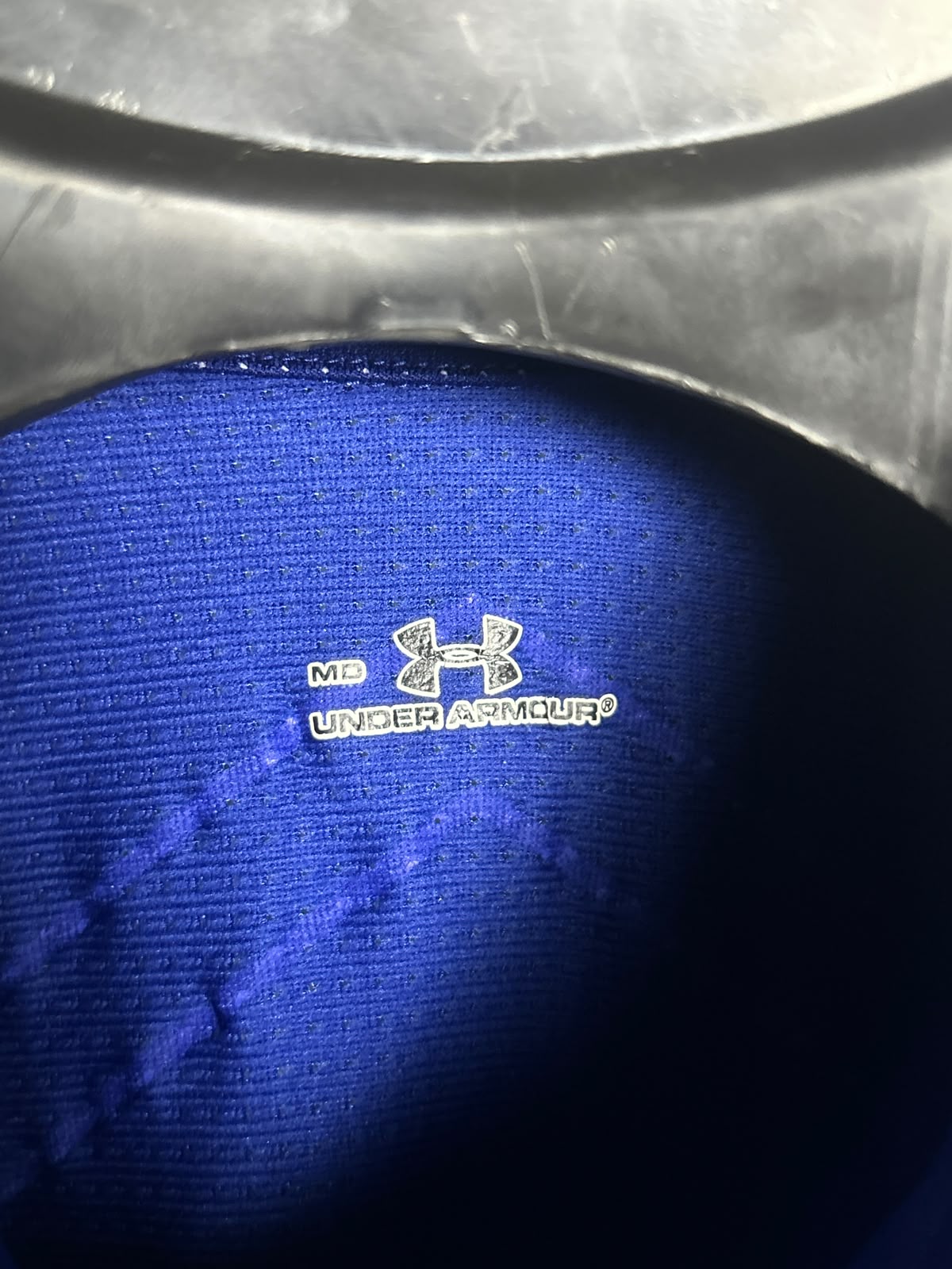 Under Armour Blue Polo - Medium