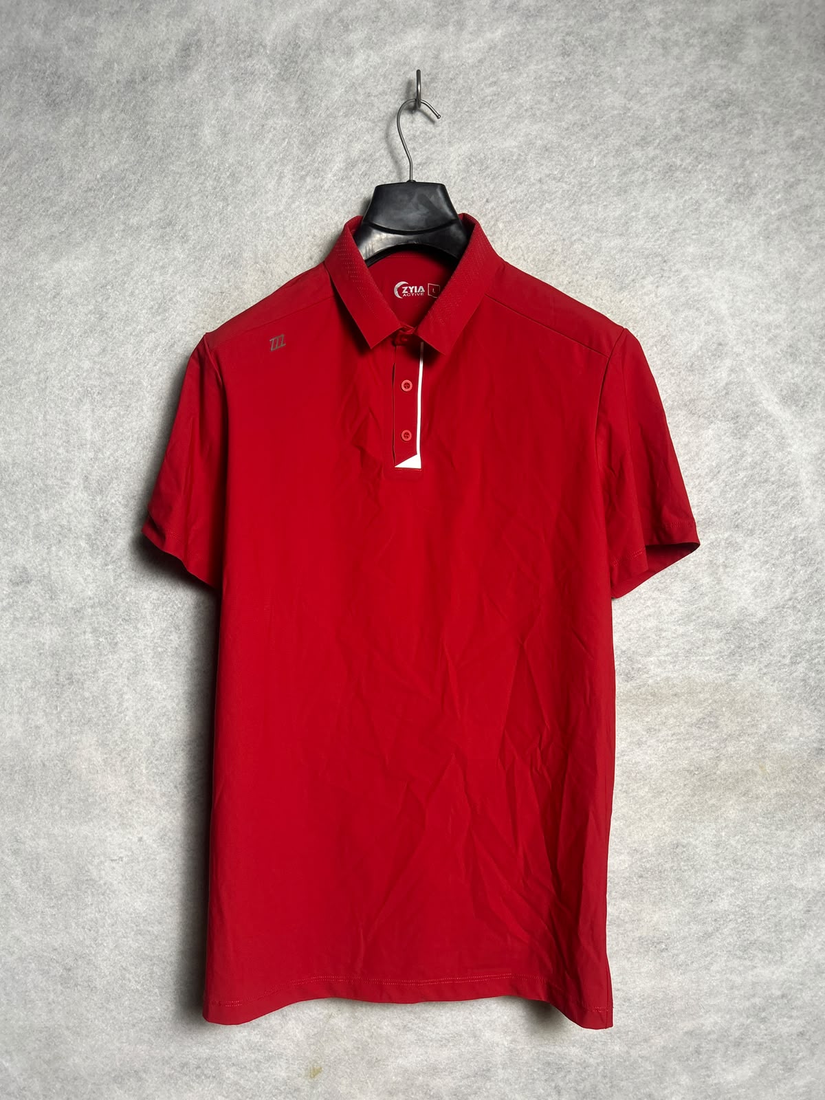 Zyia Active Red Polo - Large