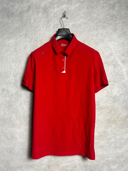 Zyia Active Red Polo - Large