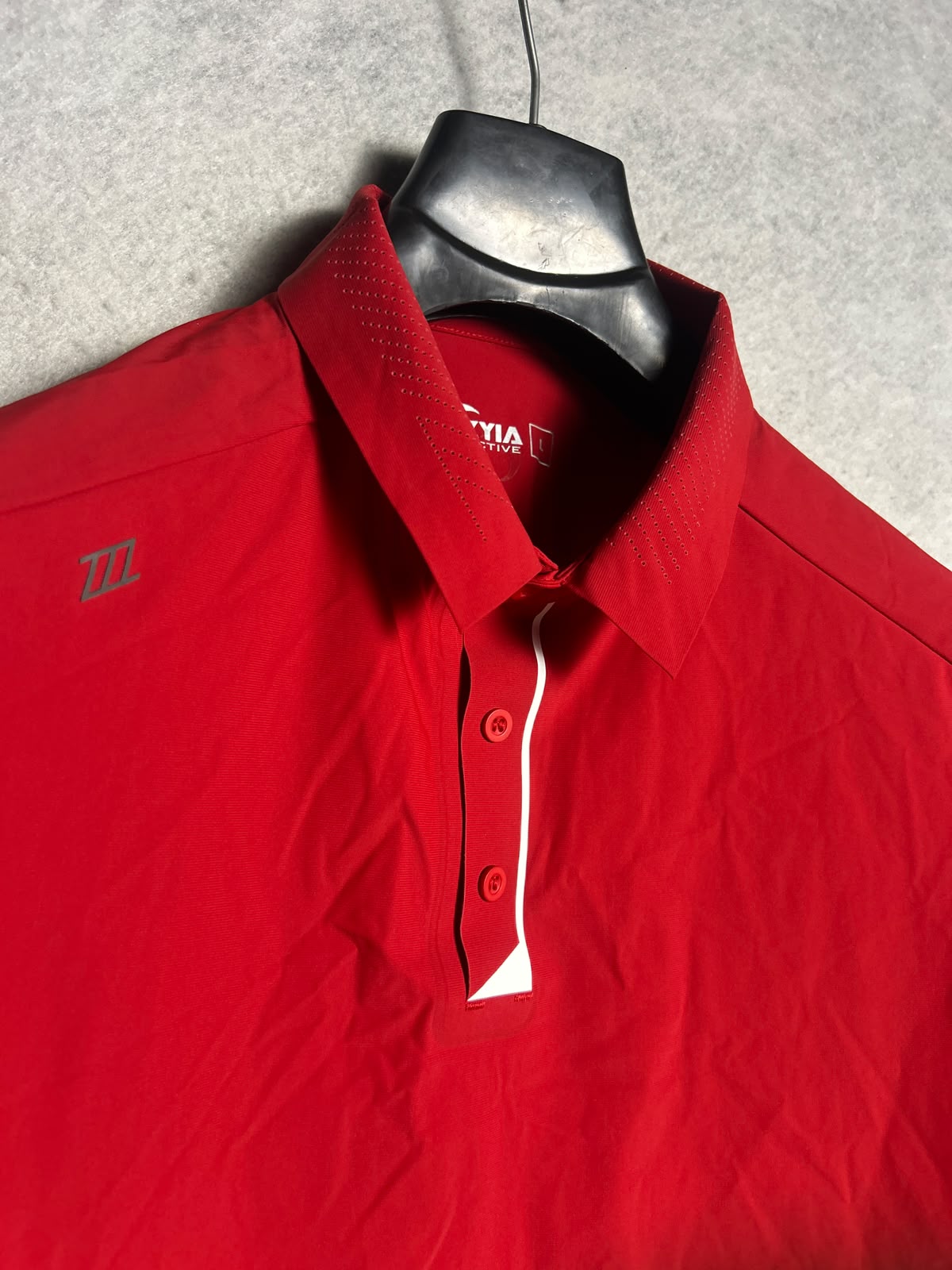 Zyia Active Red Polo - Large