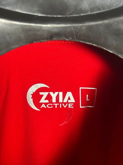 Zyia Active Red Polo - Large