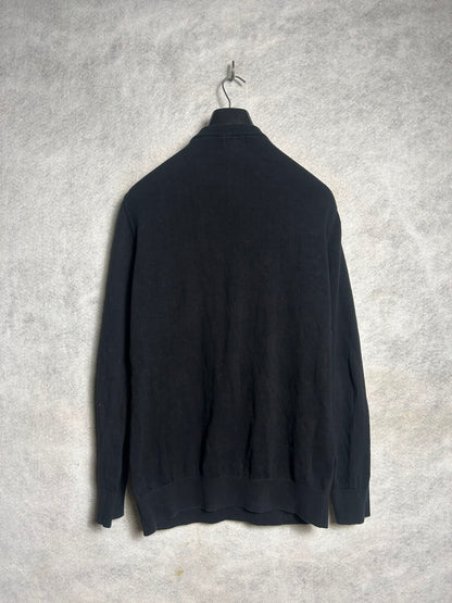 H & M Black Round Neck Full Sleeves - Medium