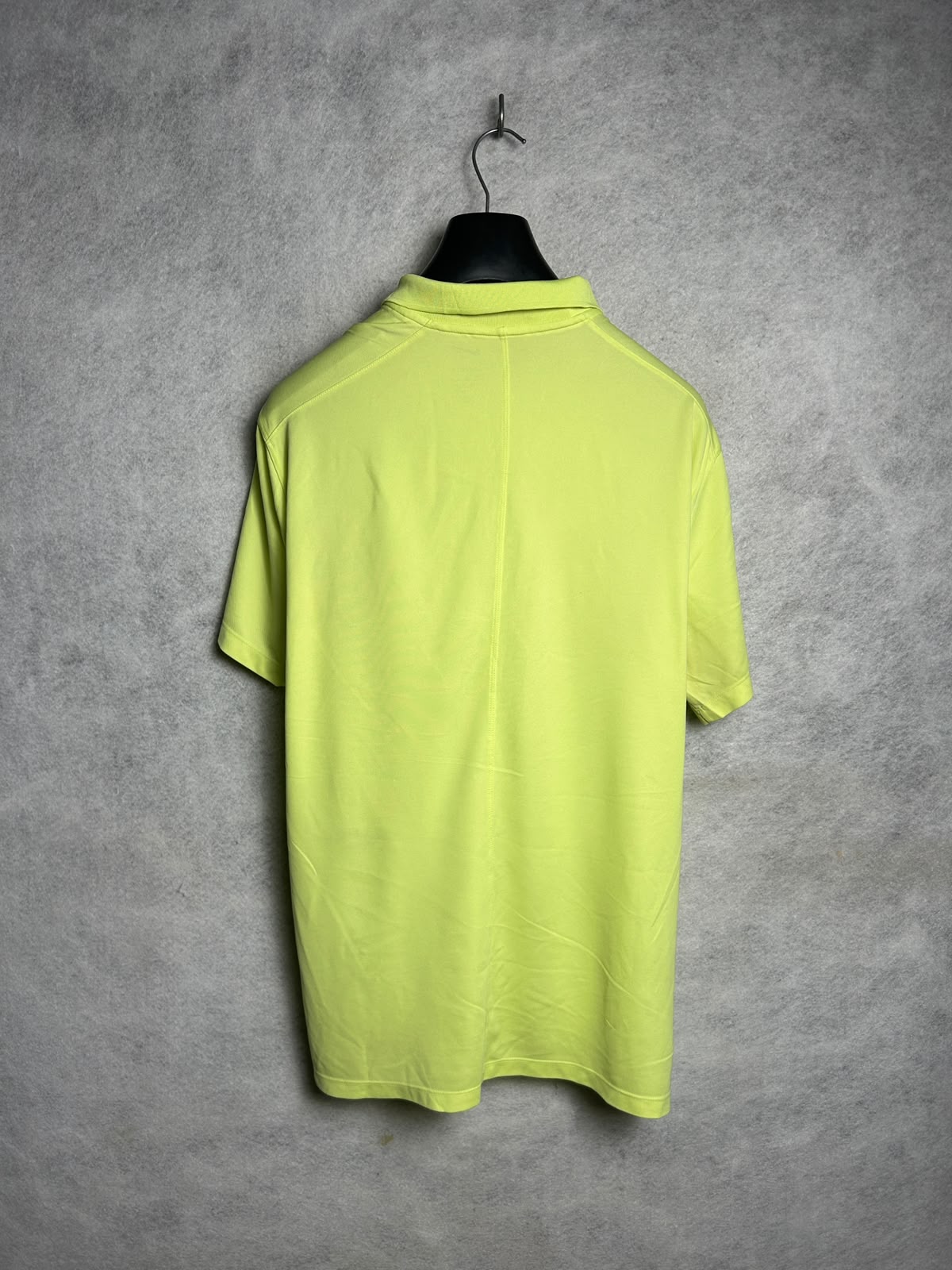 Nike Dri Fit Yellow Polo - Large