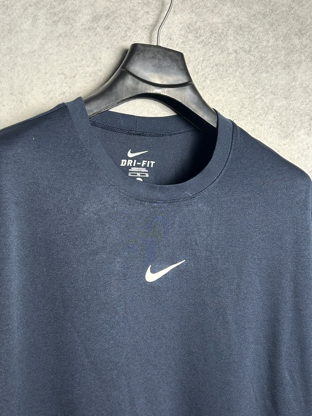 Nike Dri Fit Blue Round Neck - XL