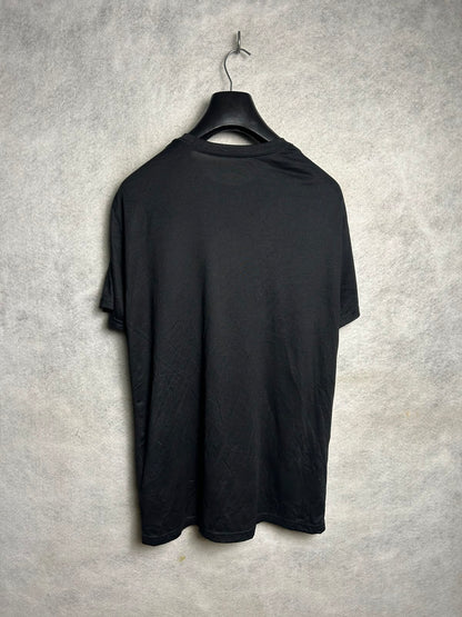 Nike Dri Fit Big Logo Black Round Neck - XL