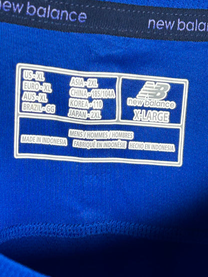 New Balance Blue Round Neck Full Sleeves - XL