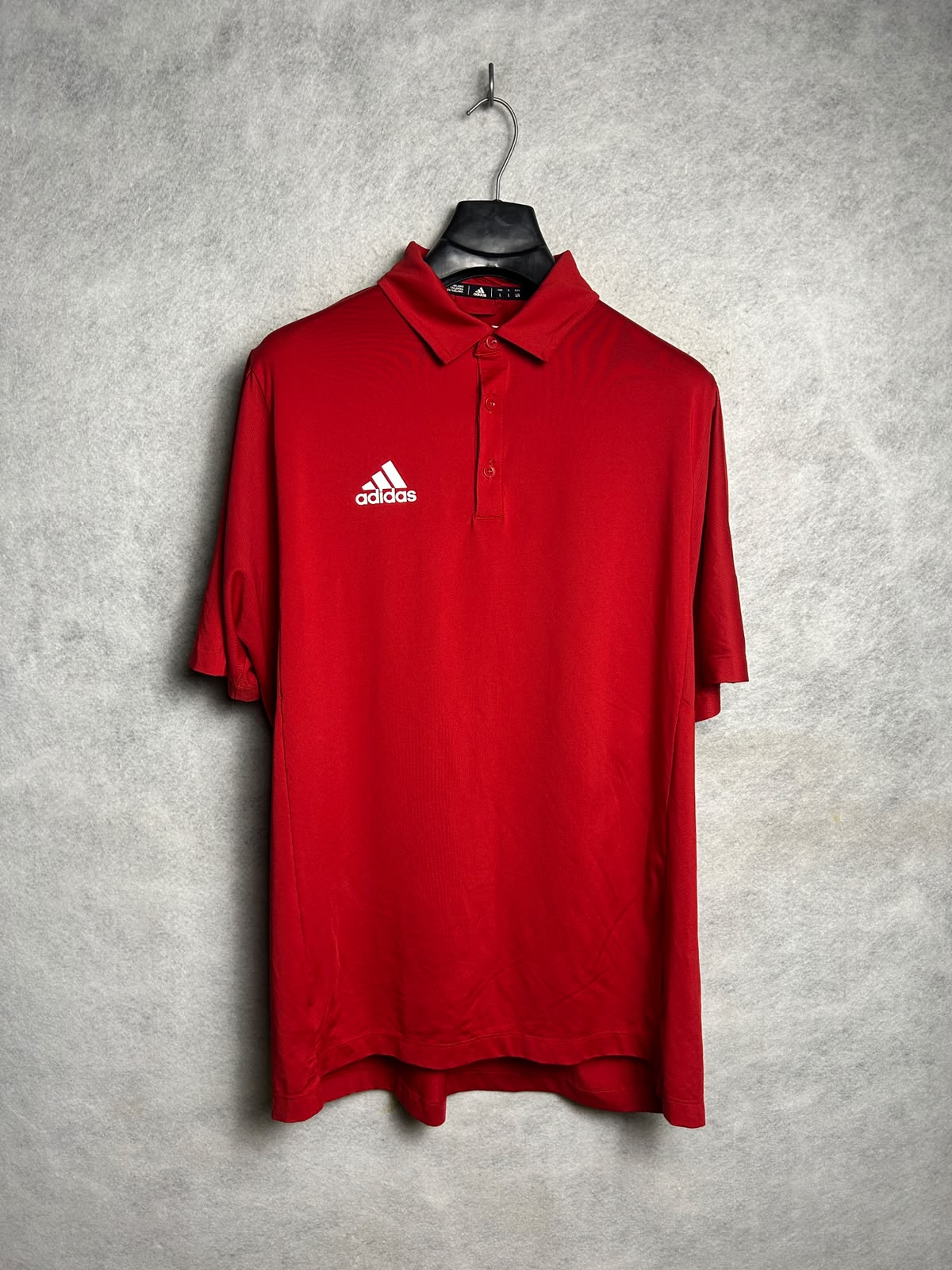 Adidas Red Polo - Large