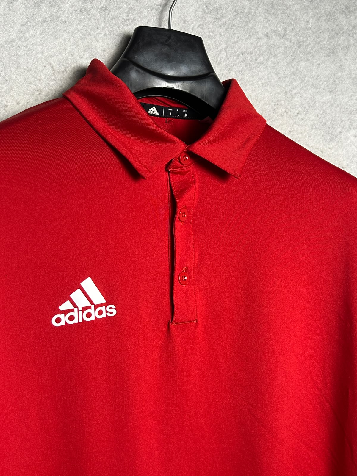 Adidas Red Polo - Large