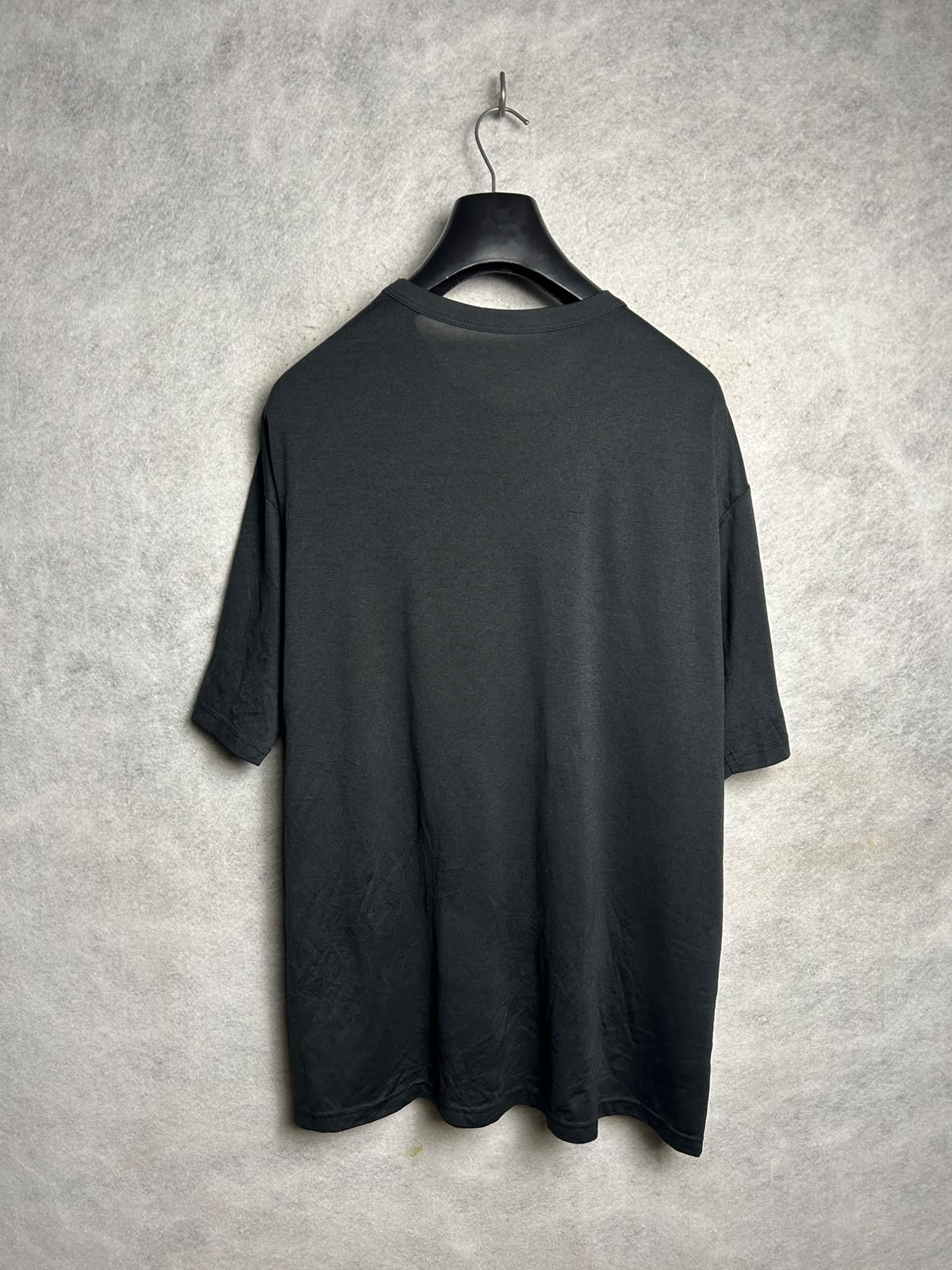 Nike Dri Fit Black Round Neck - Large