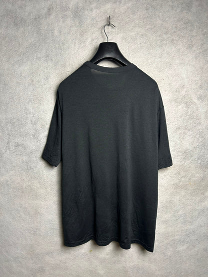 Nike Dri Fit Black Round Neck - Large