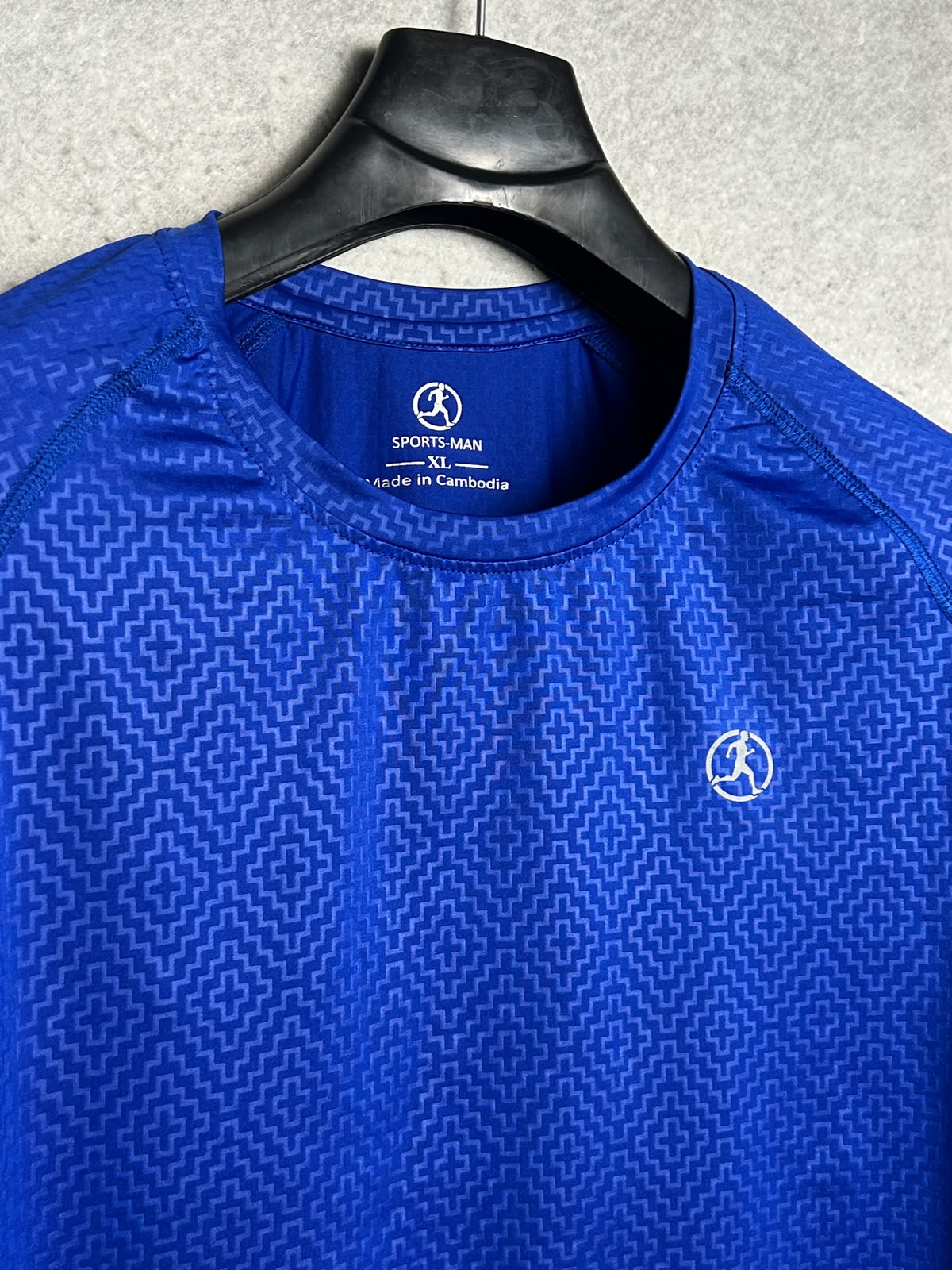 Sports Man Blue Round Neck - XL