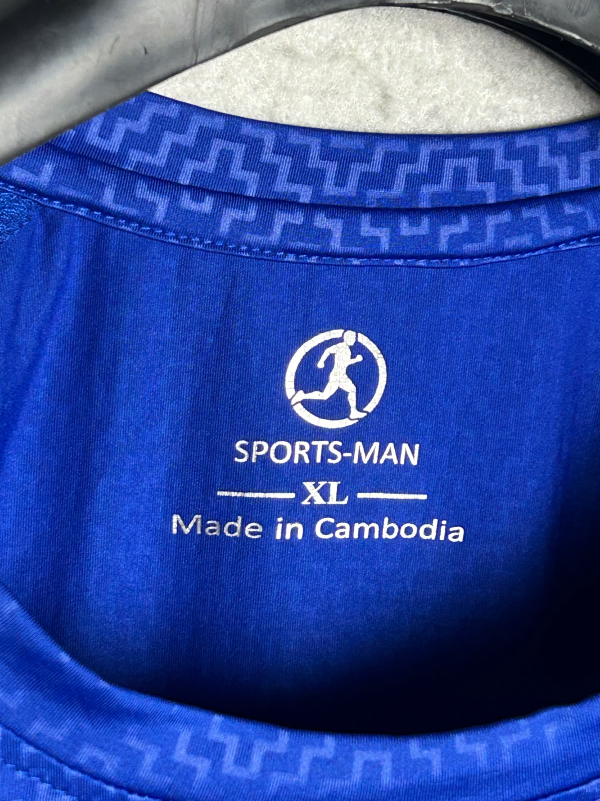 Sports Man Blue Round Neck - XL