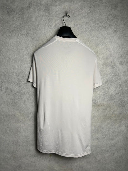 Nike Dri Fit White Round Neck - Medium