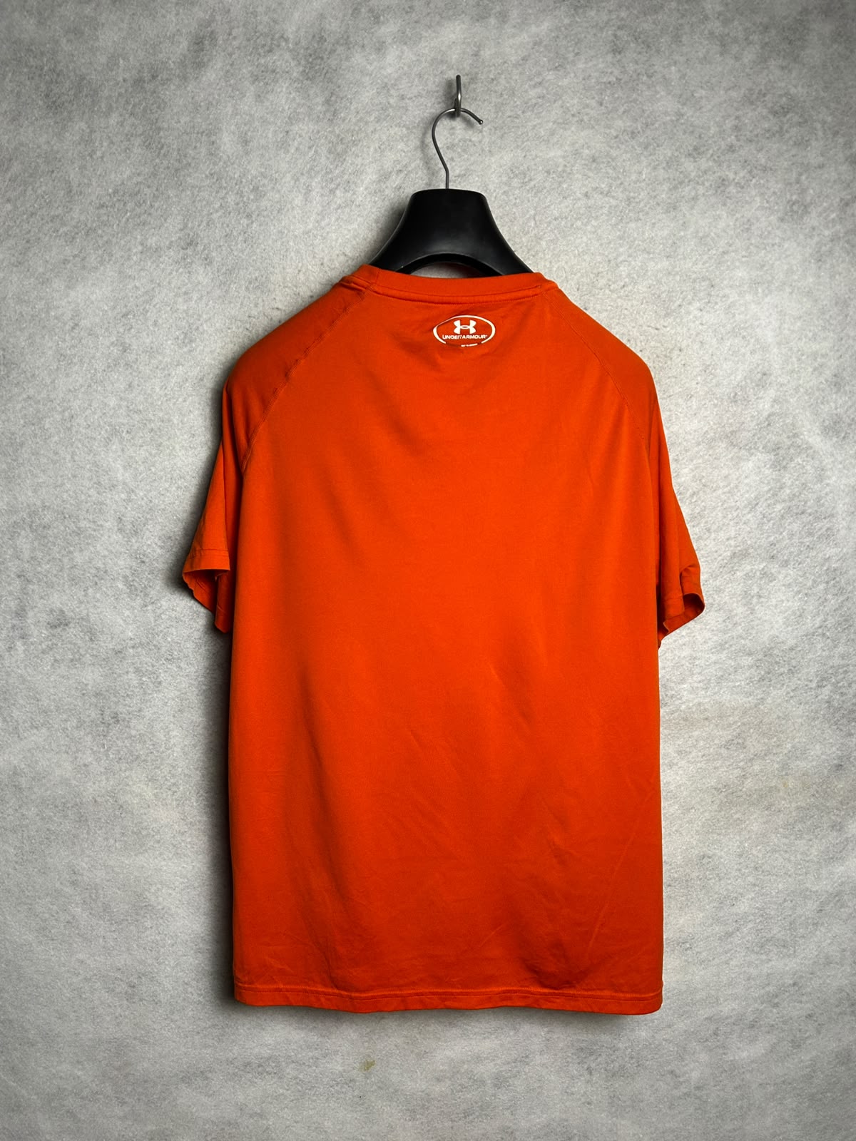 Under Armour Heat Gear Orange Round Neck - Large