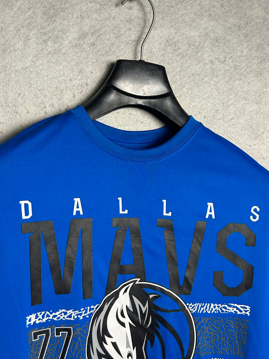 NBA Big Logo Blue Round Neck - Small