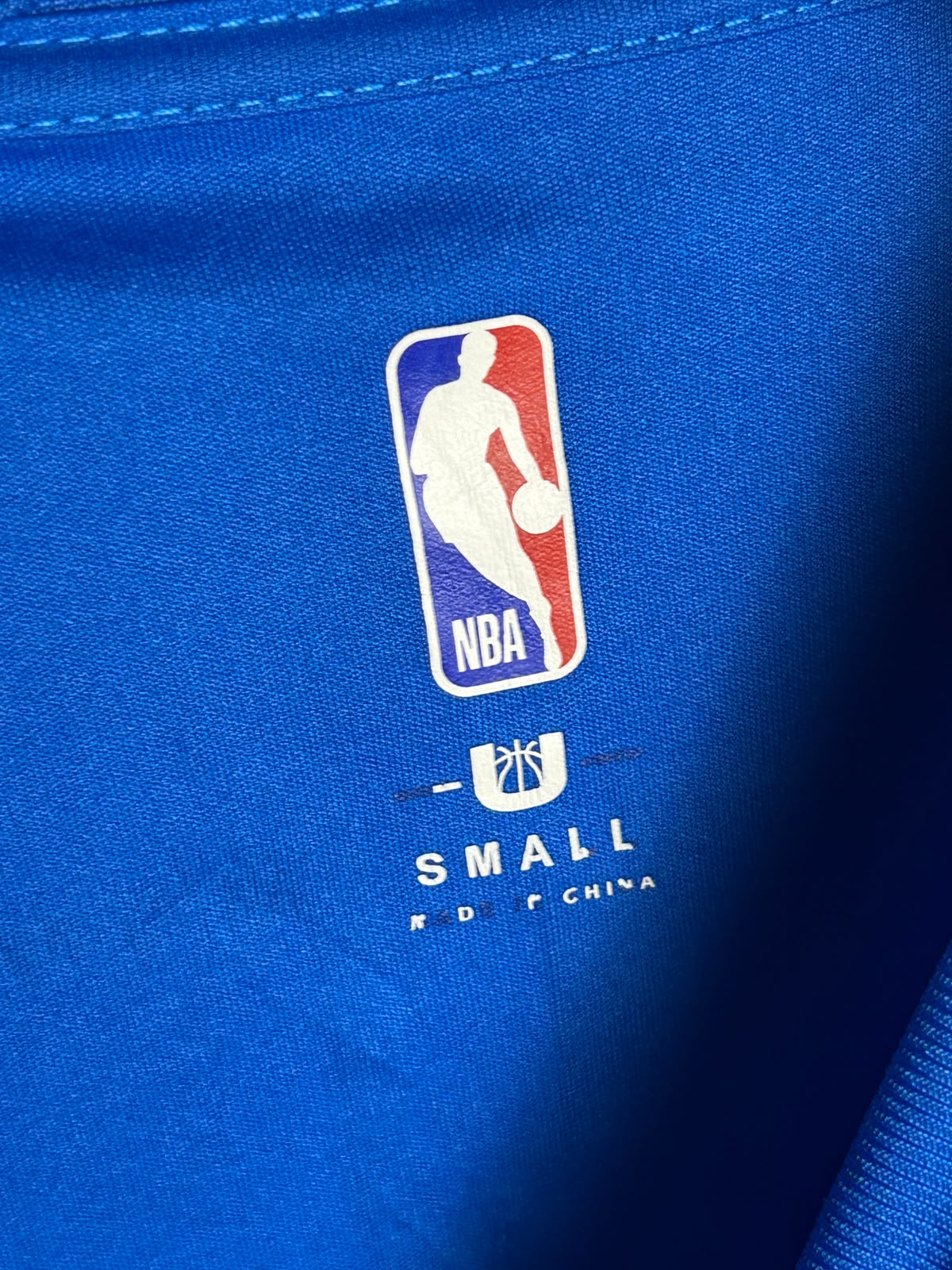 NBA Big Logo Blue Round Neck - Small