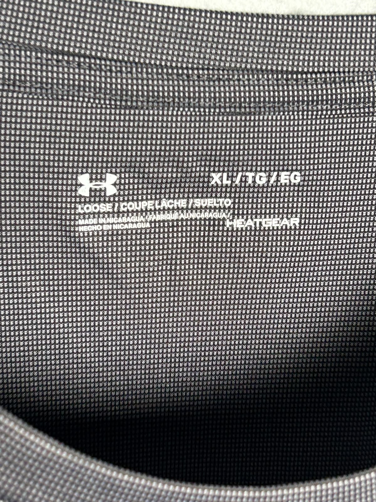 Under Armour Heat Gear Big Logo Round Neck - XL
