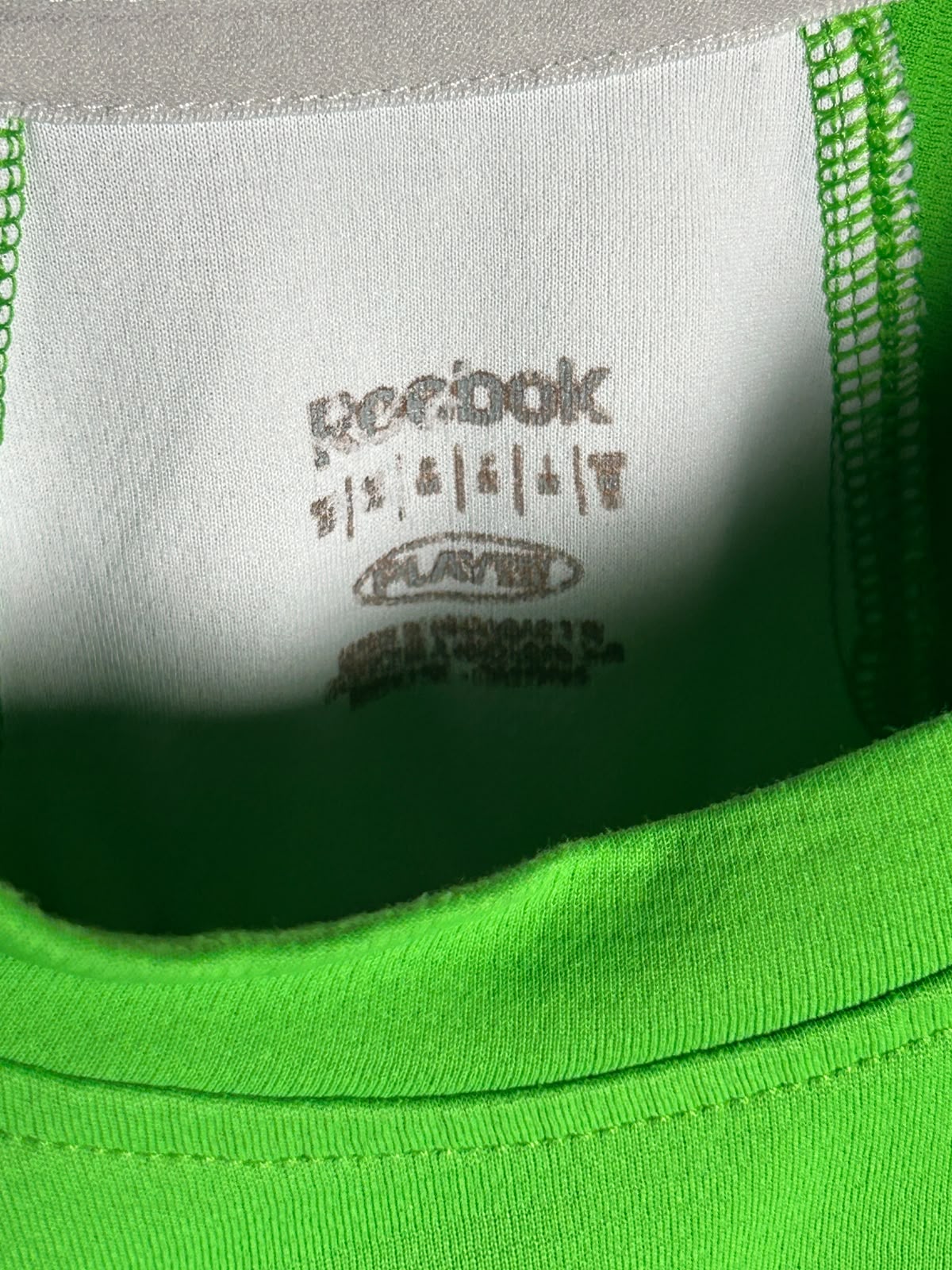 Reebok Green Round Neck - Medium