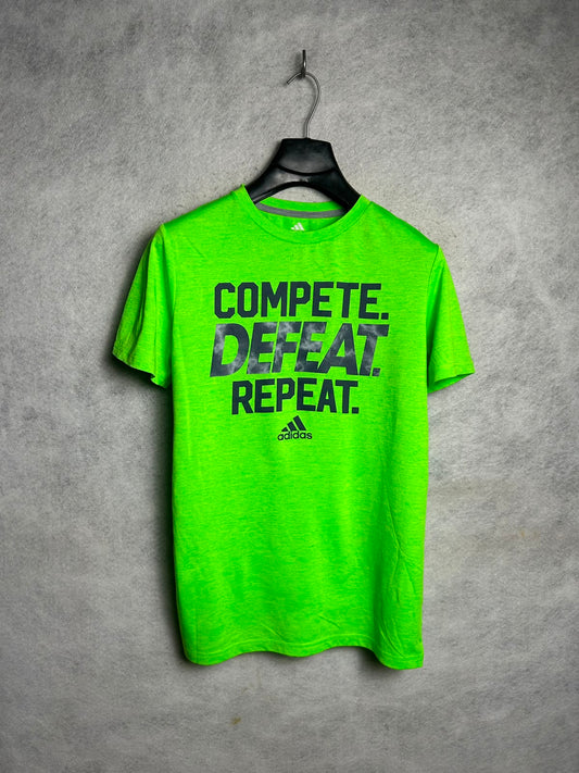 Adidas Big Logo Green Round Neck - Large