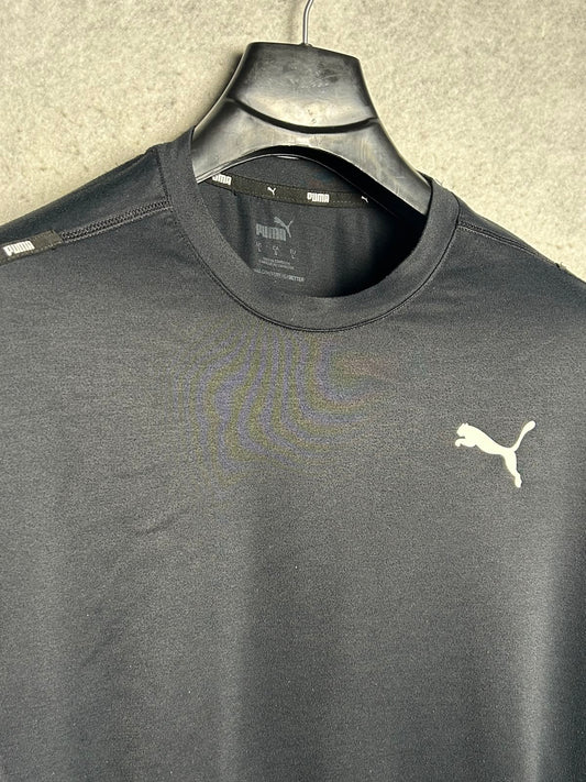 Puma Black Round Neck - Large