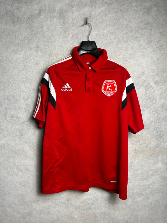 Adidas Climalite Red Polo - XL