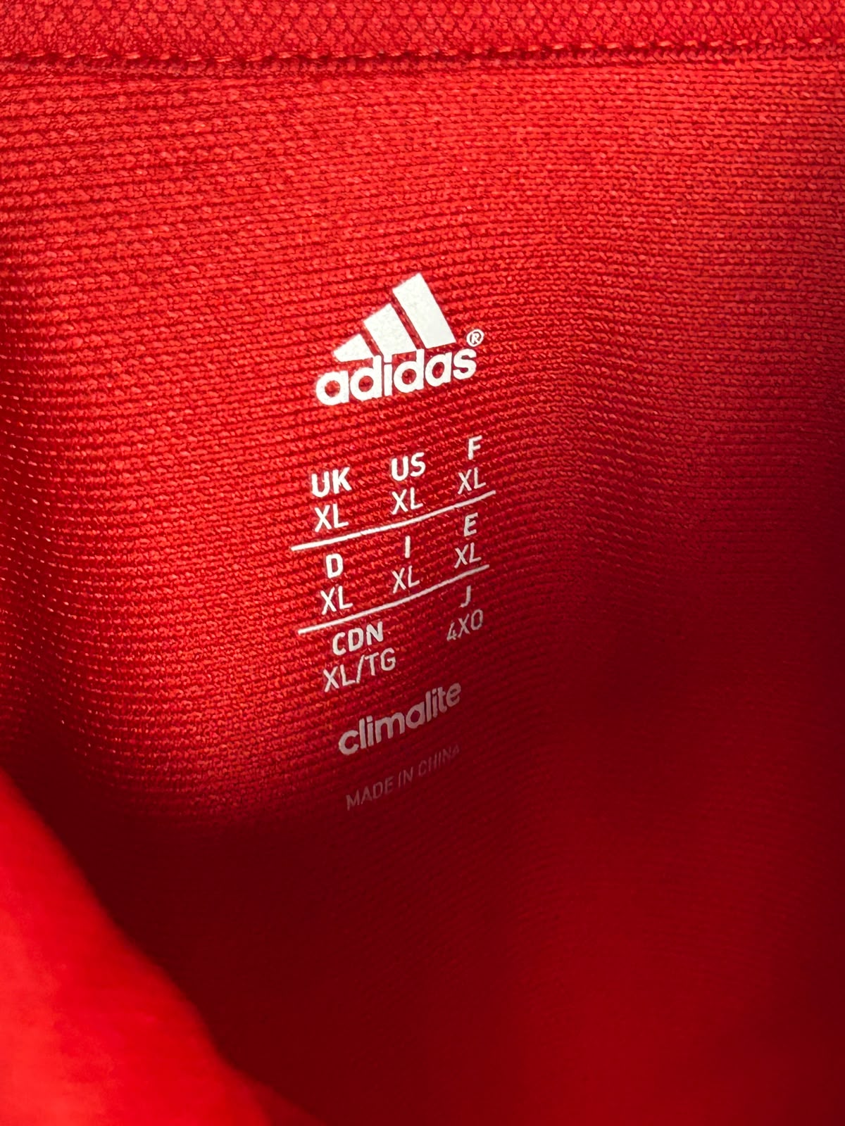 Adidas Climalite Red Polo - XL
