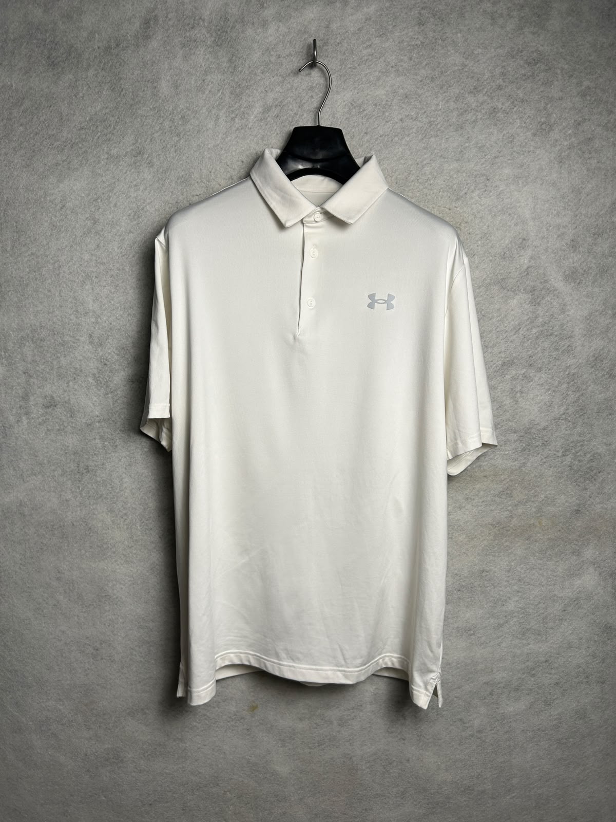 Under Armour White Polo - XL