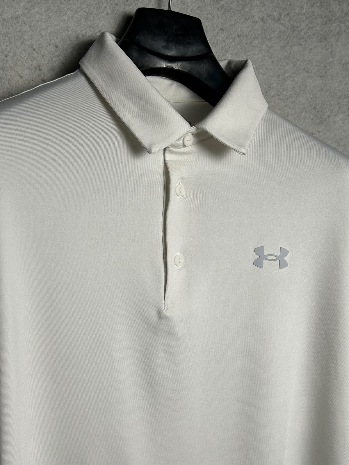 Under Armour White Polo - XL