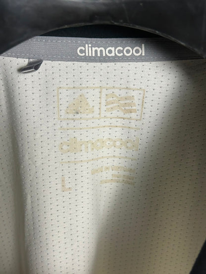 Adidas Climacool White Polo - Large