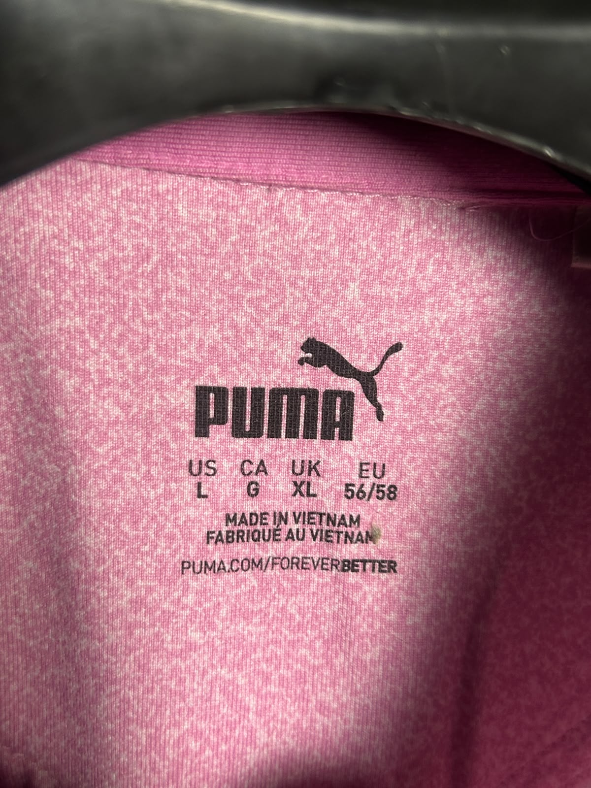 Puma Pink Polo - Large