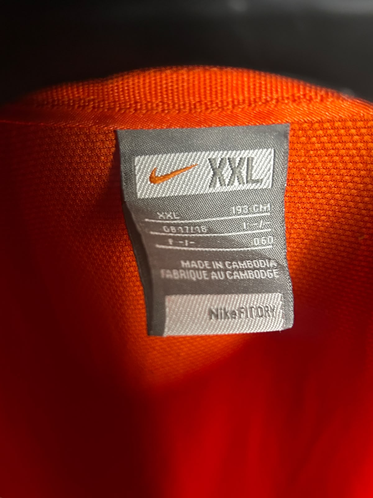 Nike Fit Dry Orange Polo - XXL