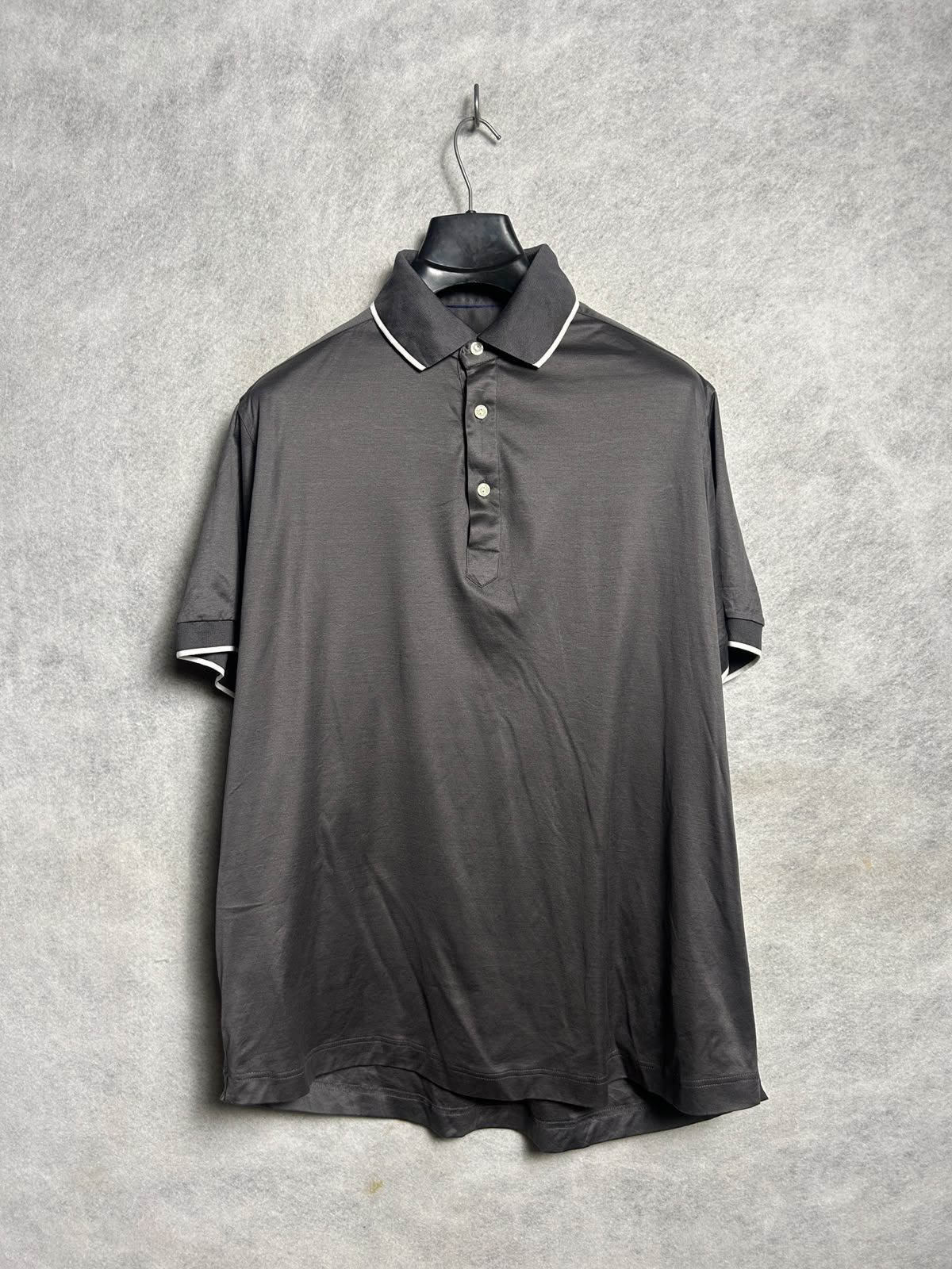 Eton Black Polo - Large