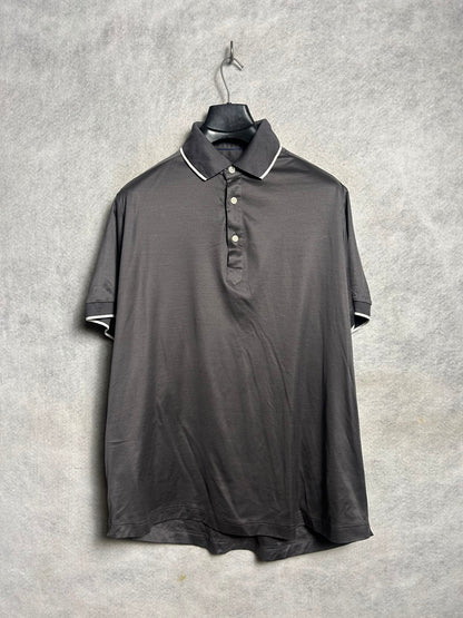 Eton Black Polo - Large