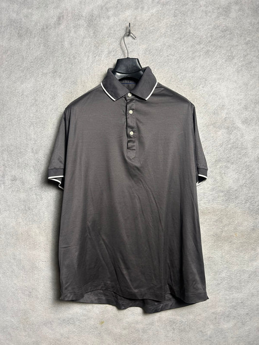 Eton Black Polo - Large