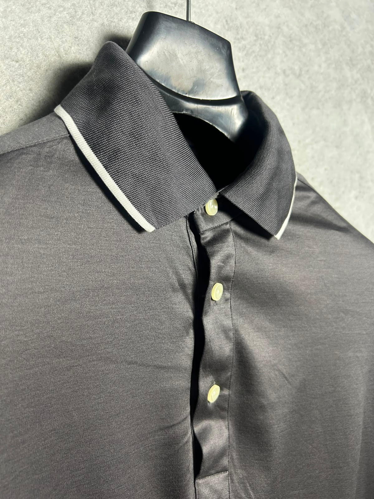 Eton Black Polo - Large